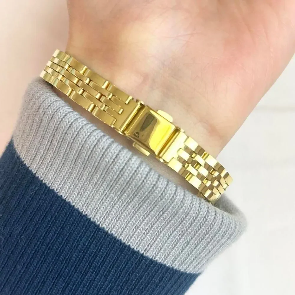 Vintage Inspired Luxury Gold Tone Watch